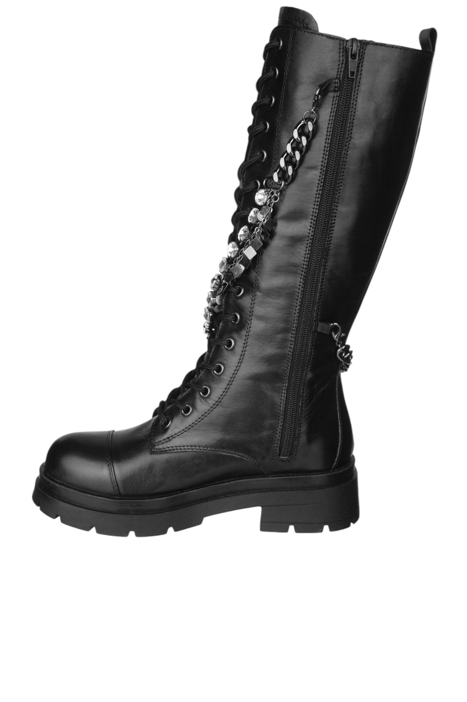 Сапоги жен. АРТ.SF2353S325,чер,н.к/тек