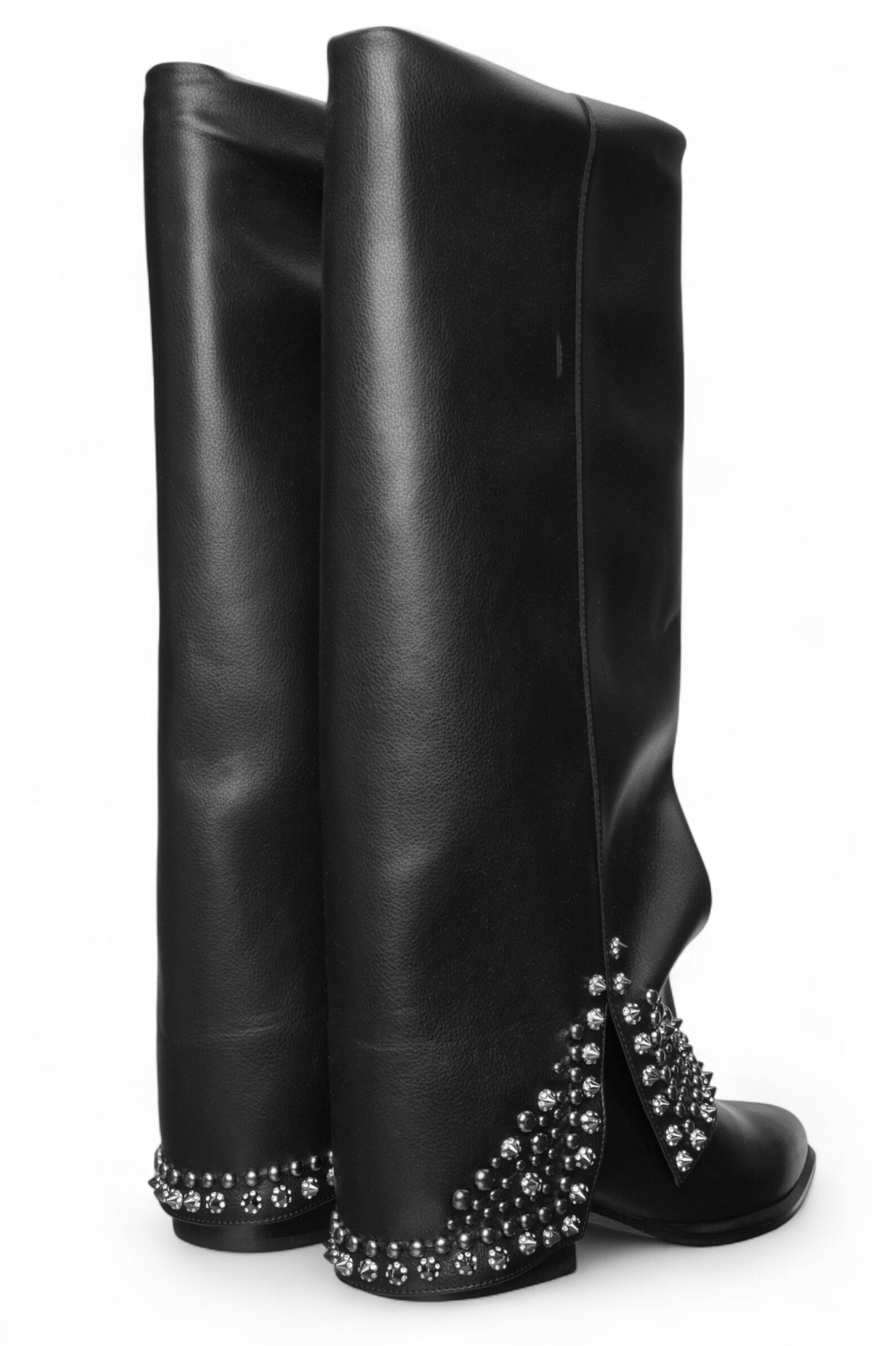 Сапоги жен. АРТ.SF2533S332,чер,н.к-и.к/тек