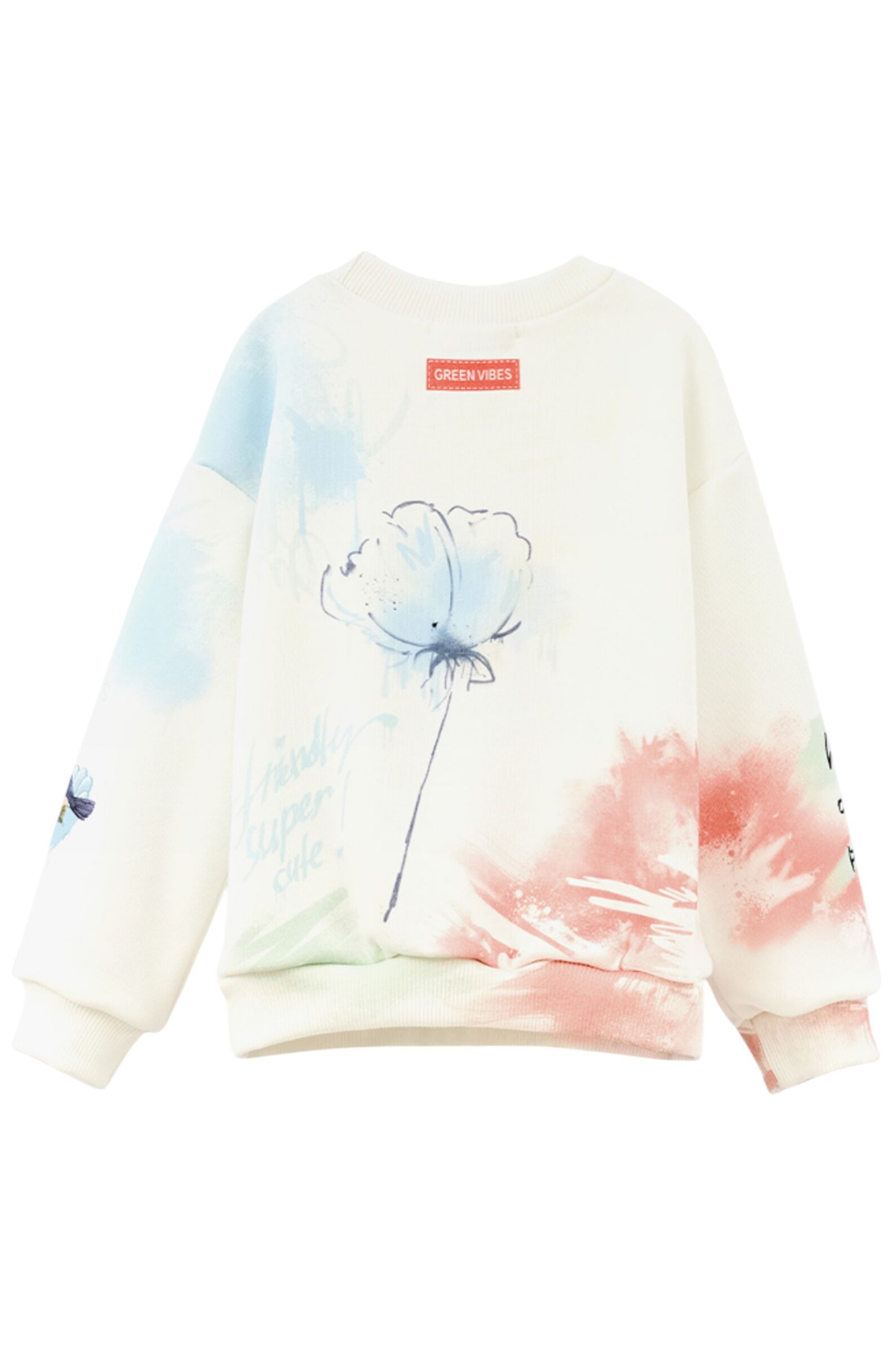 Свитшот дев. АРТ.252007,мол-мул,хл-пэ