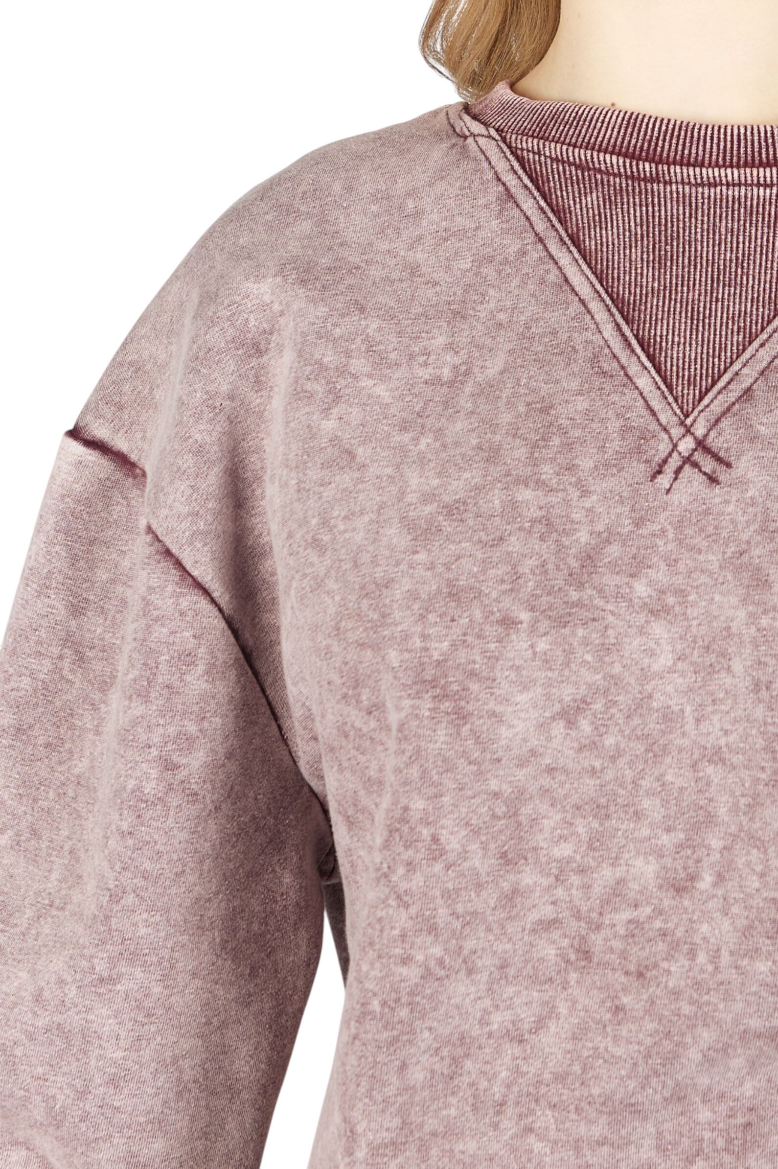 Свитшот АРТ.B-SW35461,бордо,хл