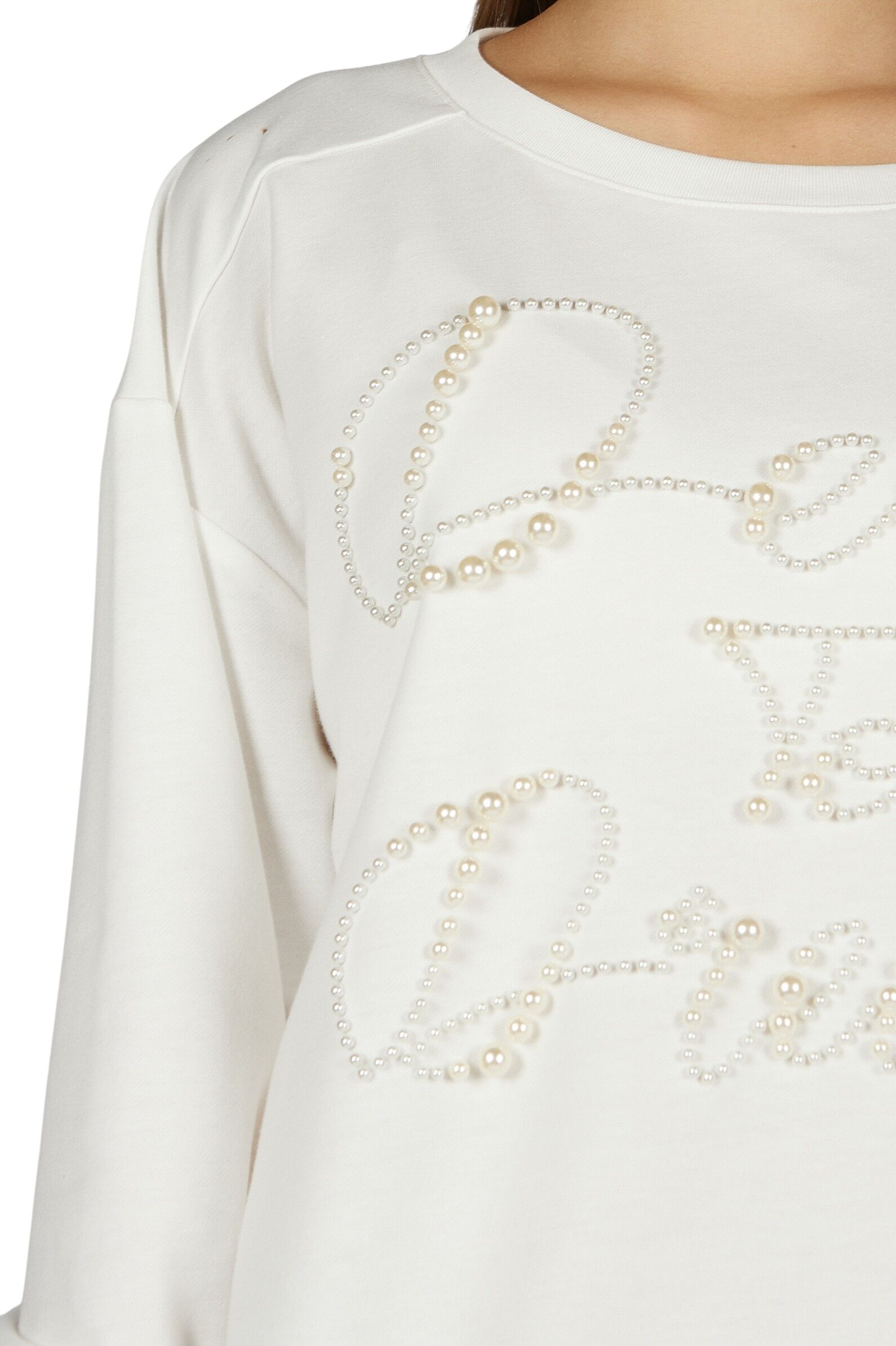 Свитшот дев. АРТ.G-SW26048,бел,хл-пэ