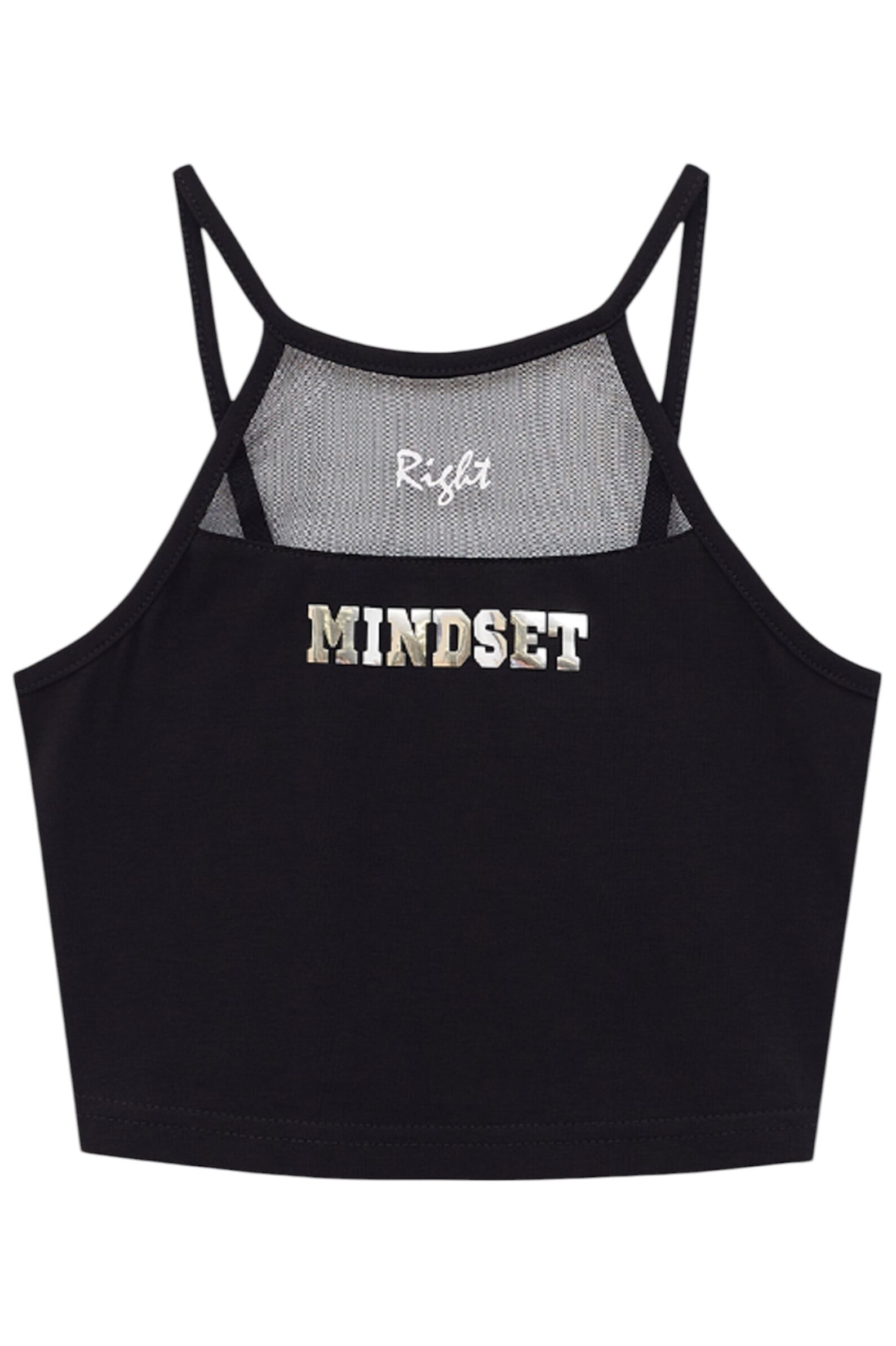 Топ дев. АРТ.250220,чер,хл-эл