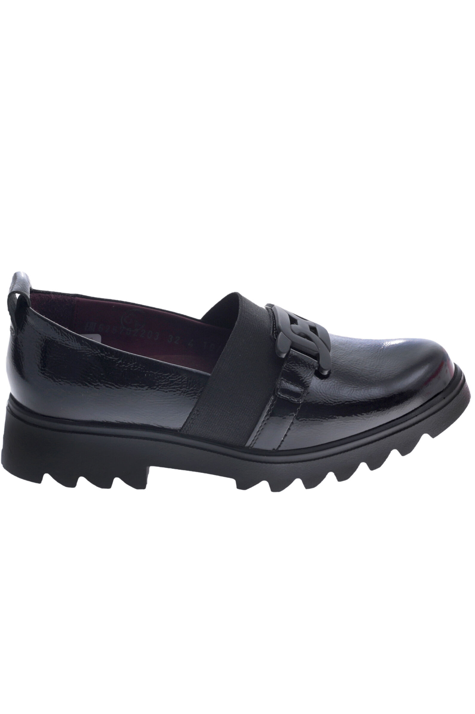 Туфли дев. АРТ.525702203,чер,н.л/н.к