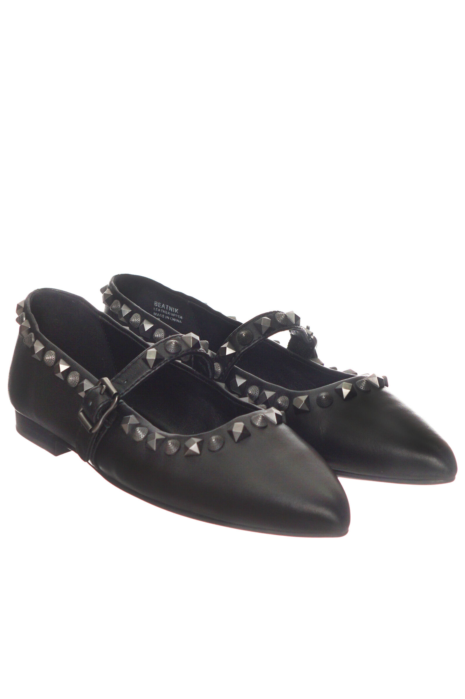 Туфли жен. АРТ.FW24-M-139653-001,чер,н.к/н.к