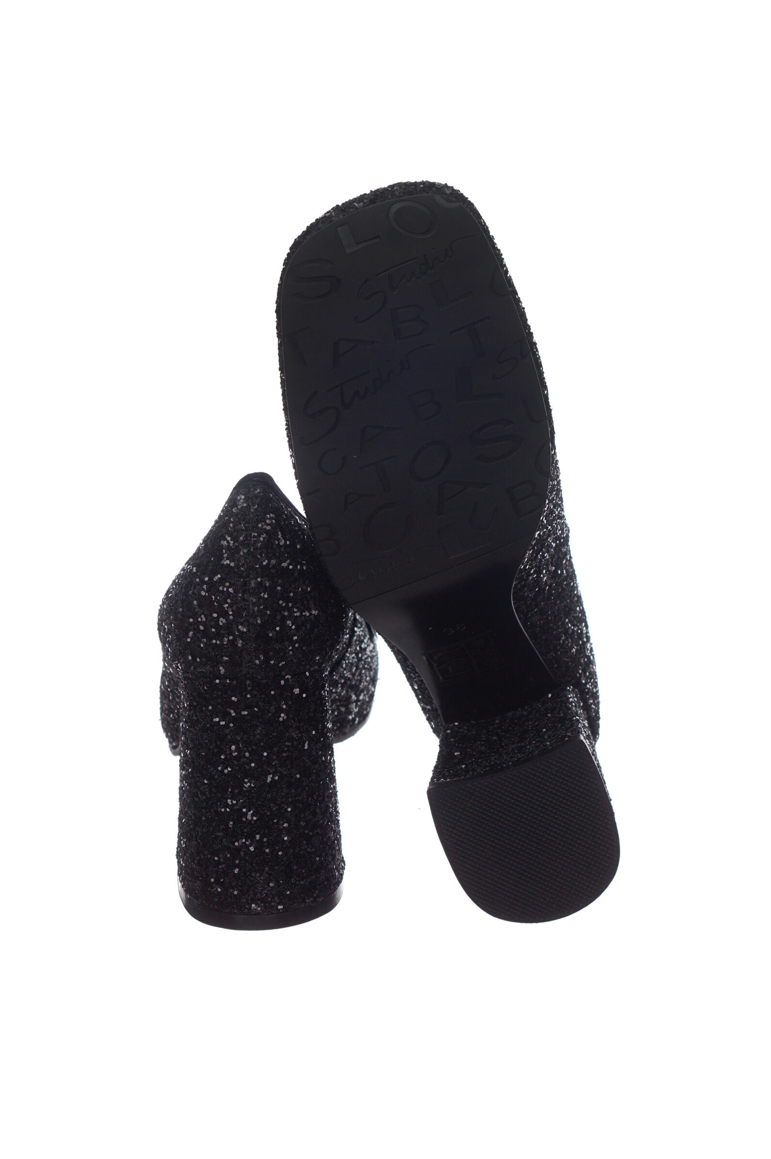 Туфли жен. АРТ.SF2331S093,чер,глит/н.к-и.к