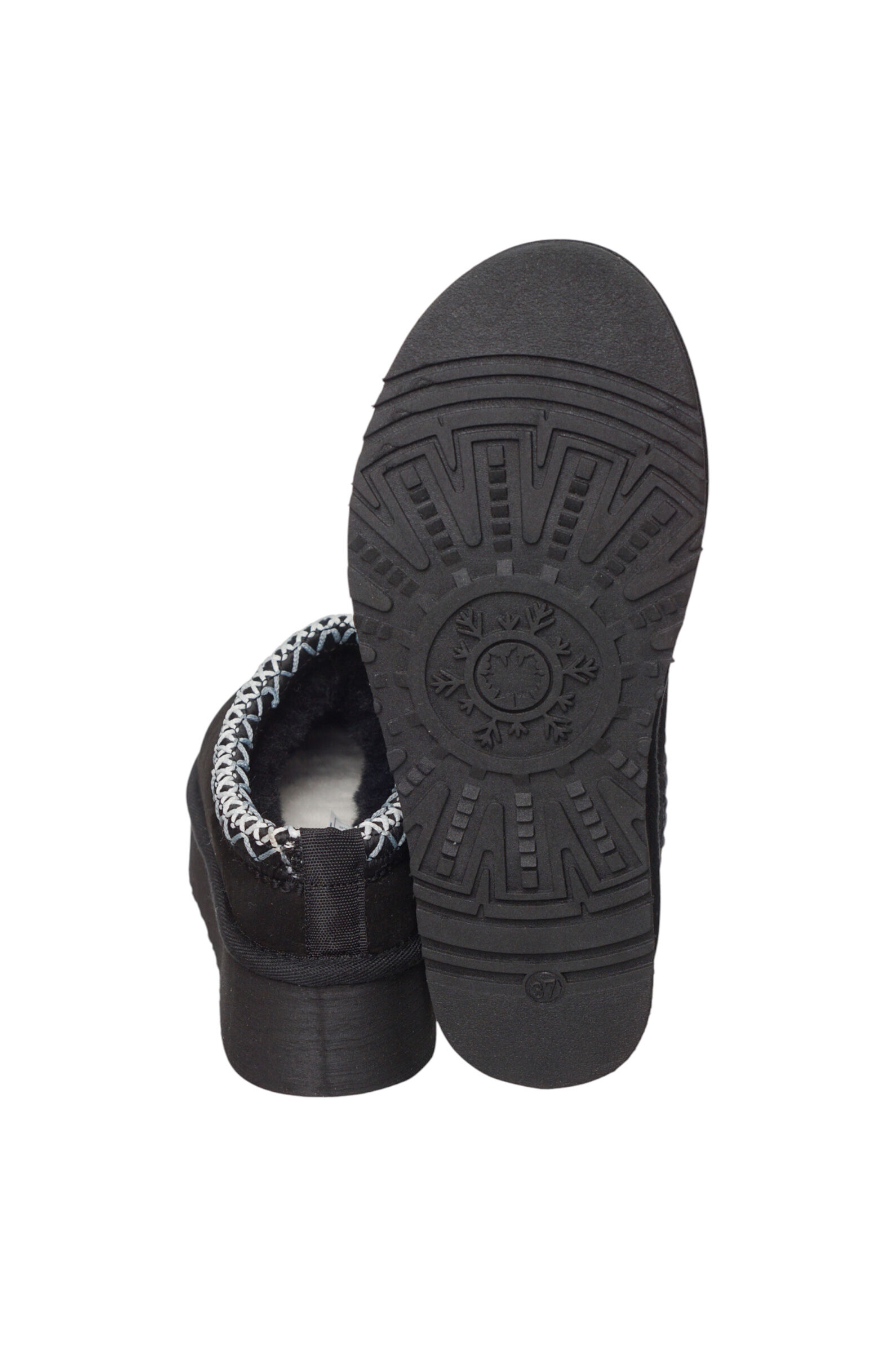 Угги жен. АРТ.036 605 TB4054,чер,н.з/н.м