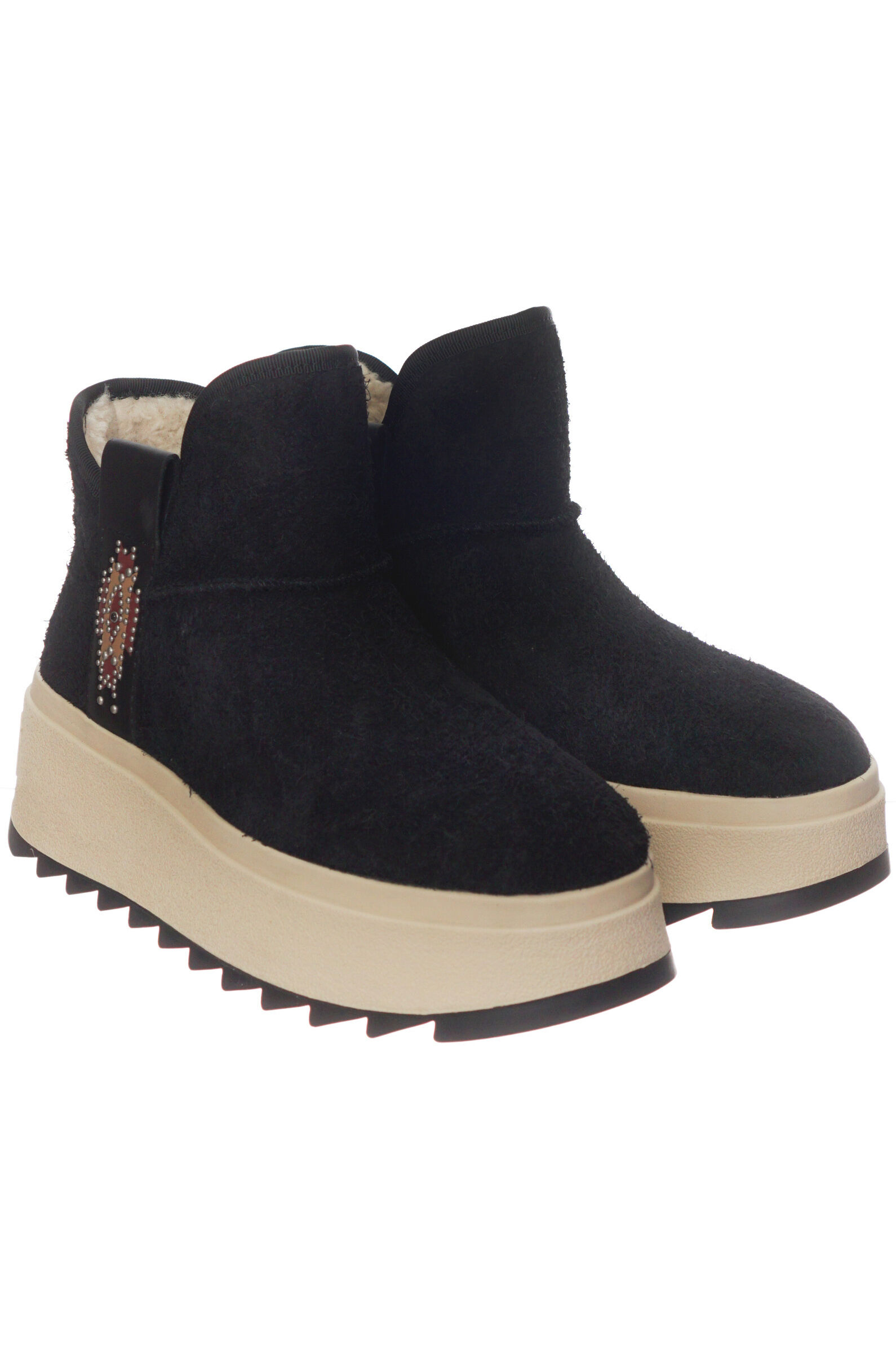 Угги жен. АРТ.FW24-S-139114-001,чер,н.з/экомех