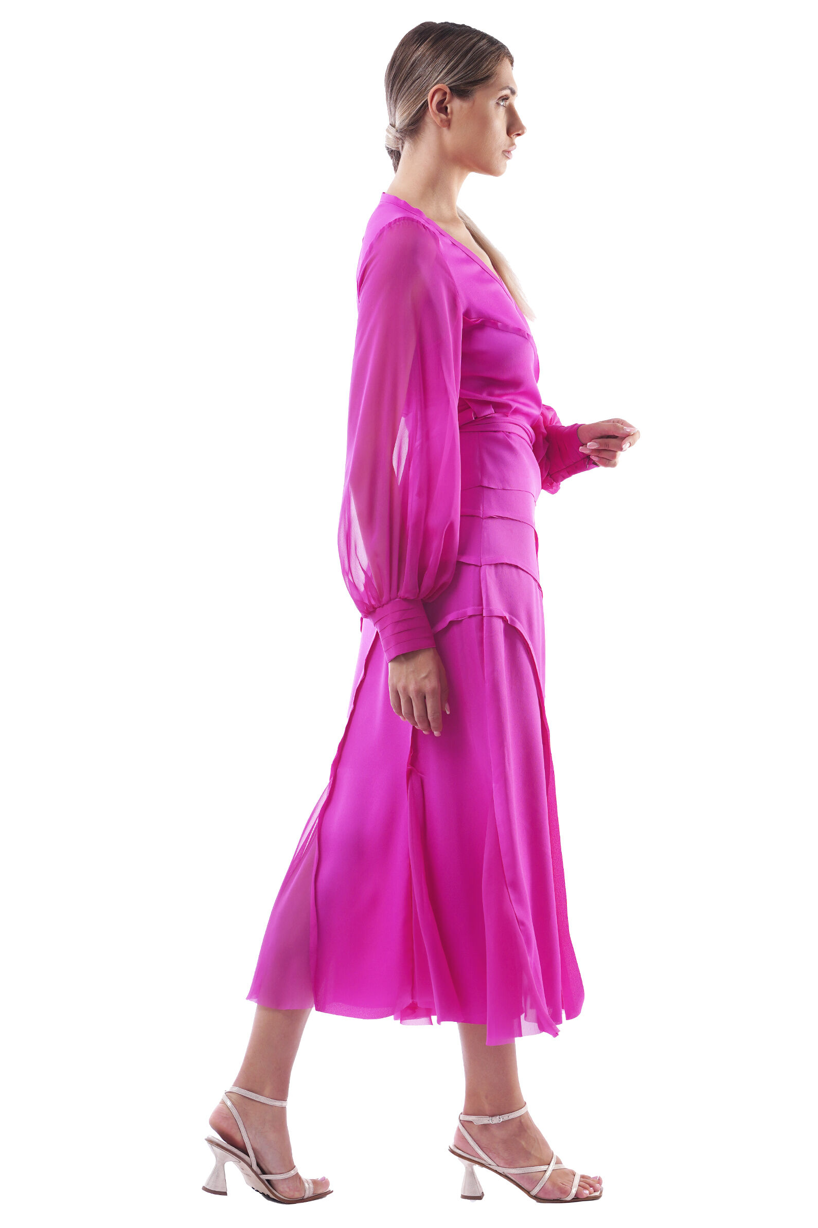 Юбка жен. АРТ.40117,роз,пэ