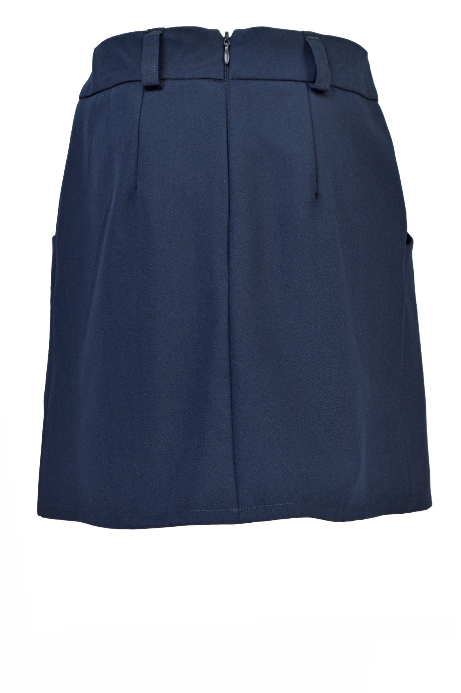 Юбка дев. АРТ.LC23G-SKR-9-103,син,вис-пэ